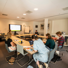 PThU students attending a lecture