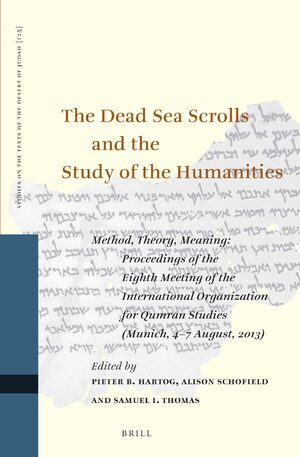 Cover The Dead Sea Scrolls and the Study of the Humanities